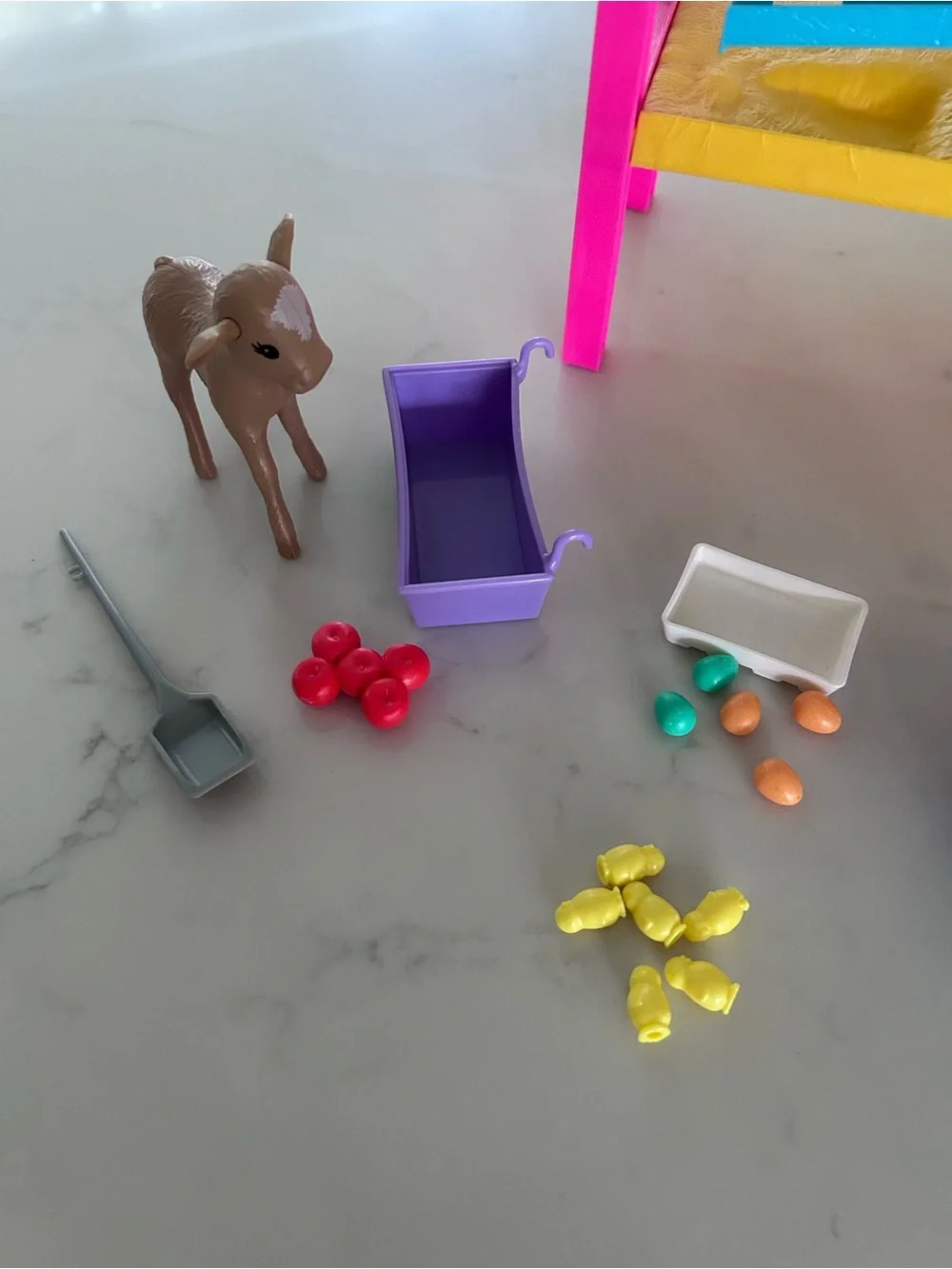 Barbie Hatch & Gather Egg Farm Playset with Chicken Coop and Accessories Partial